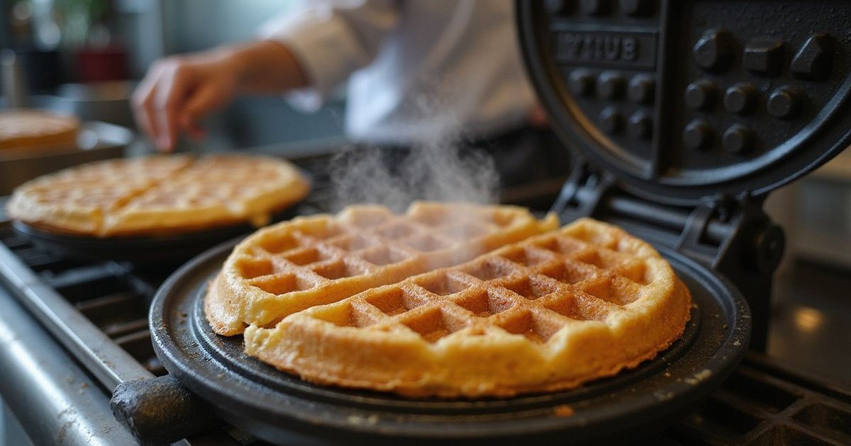 How We Make the Perfect Crispy-Fluffy Waffles